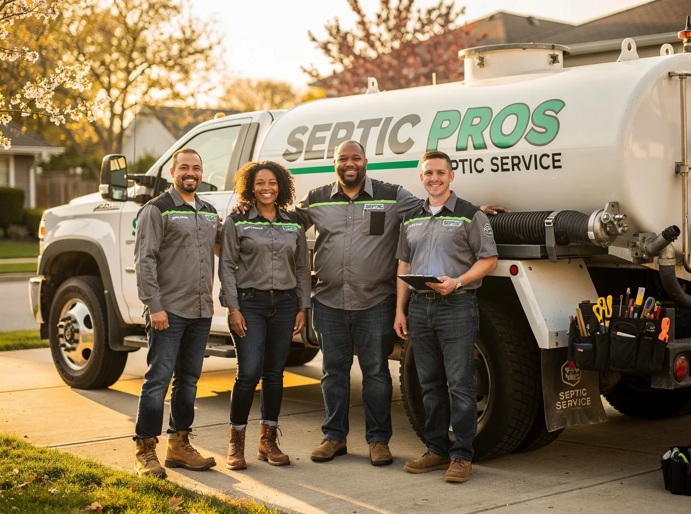 Septic Tank Pumping company in Flag Pond, TN